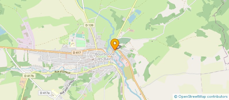 localisation de l'entreprise ROCARD à BOURBONNE-LES-BAINS