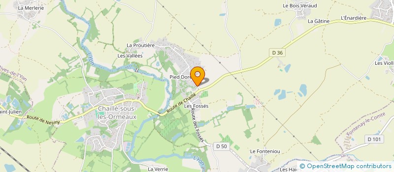 localisation de l'entreprise ROCARU  RIVES DE L'YON