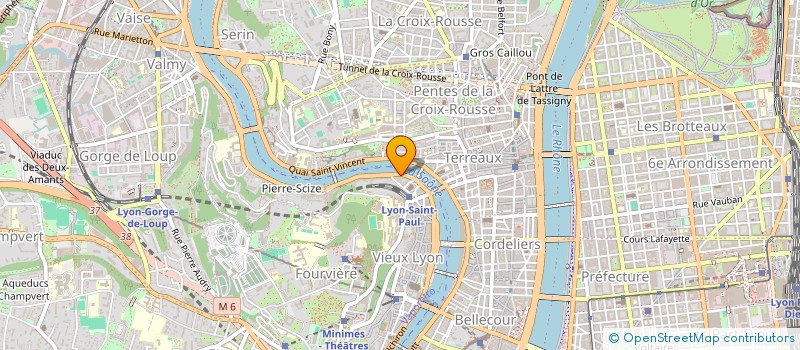 localisation de l'entreprise ROCAS à LYON