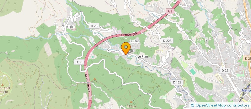 localisation de l'entreprise ROCASI  GORBIO