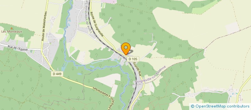 localisation de l'entreprise ROCATIMA  GUIGNEVILLE-SUR-ESSONNE