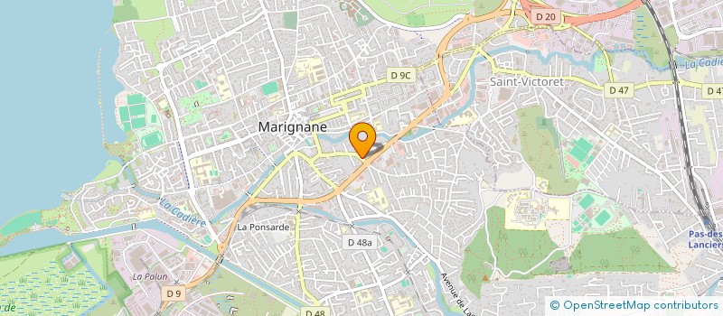 localisation de l'entreprise ROCAVITROLA à MARIGNANE