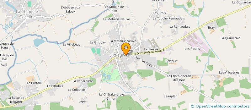 localisation de l'entreprise ROCBOUL  SIXT-SUR-AFF