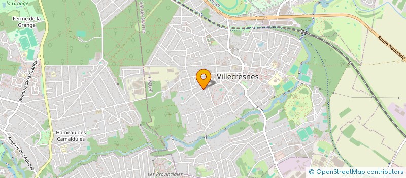 localisation de l'entreprise ROCCA-CASIER  VILLECRESNES