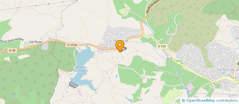 localisation de l'entreprise ROCCA COTE D AZUR SOC  BORMES-LES-MIMOSAS