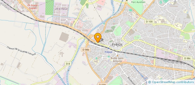 localisation de l'entreprise ROCCA MOTOS à FREJUS