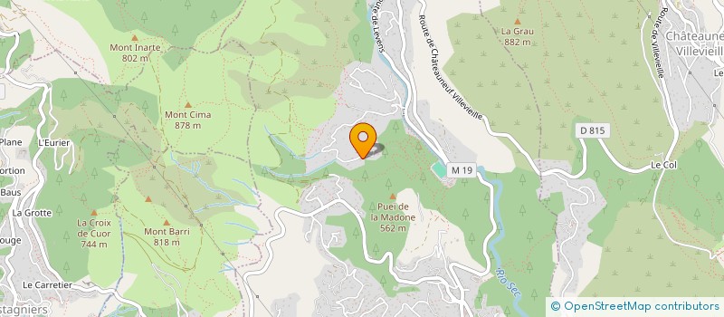 localisation de l'entreprise ROCCARIA  TOURRETTE-LEVENS