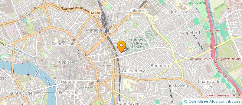 localisation de l'entreprise ROCCAVIONE à TOULOUSE