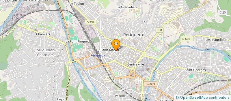 localisation de l'entreprise ROCCHI & CO à PERIGUEUX