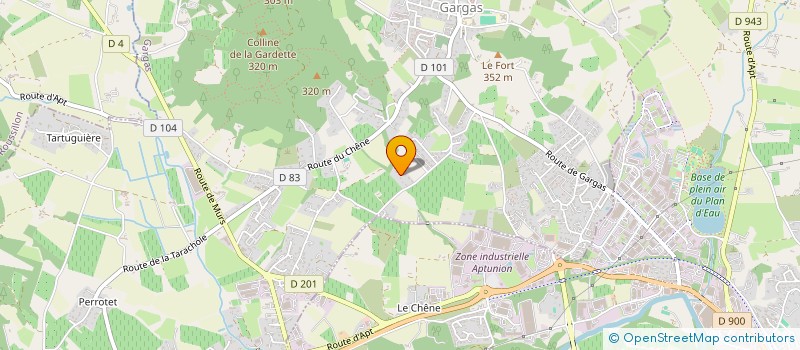 localisation de l'entreprise ROCCHIA ENTREPRISE  GARGAS