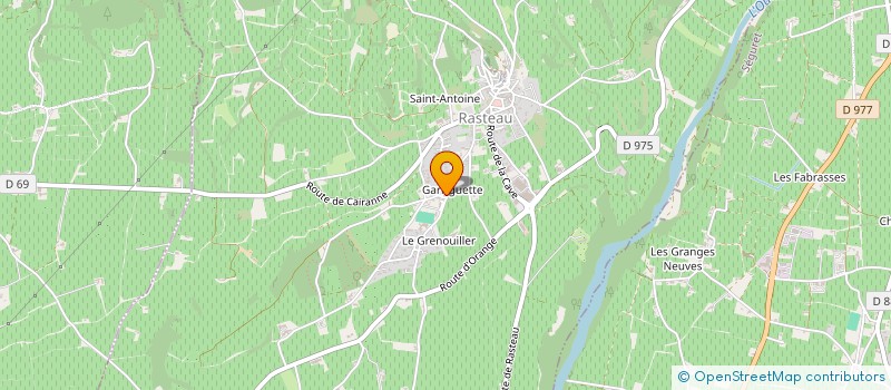 localisation de l'entreprise ROCCI ET PAUR  SABLET