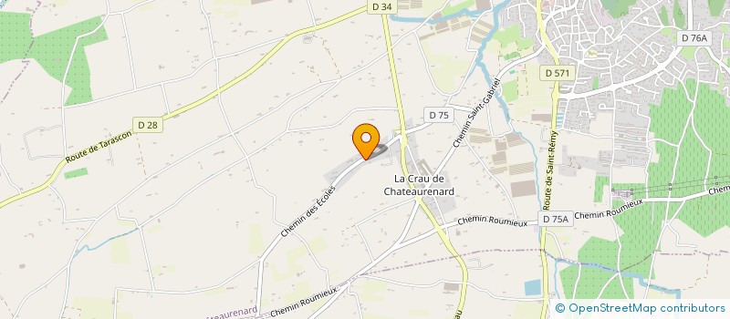 localisation de l'entreprise ROCCI MAXIME à CHATEAURENARD