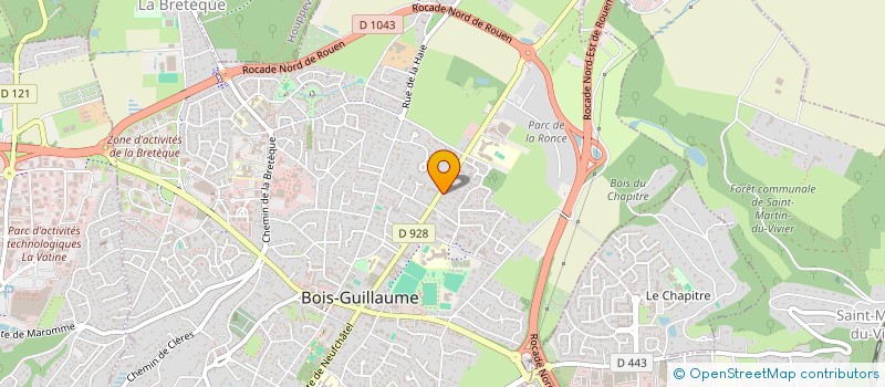 localisation de l'entreprise ROCCIA à DRANCY