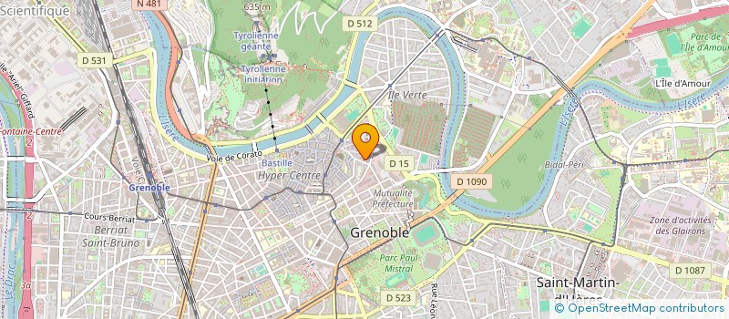 localisation de l'entreprise ROCCO à GRENOBLE