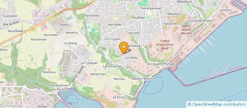 localisation de l'entreprise ROCCO  BREST