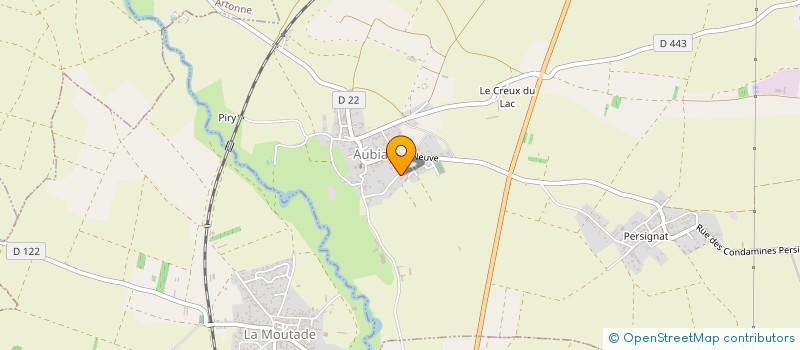 localisation de l'entreprise ROCDISTRI  AIGUEPERSE