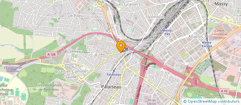 localisation de l'entreprise ROCE INVESTISSEMENT à PALAISEAU