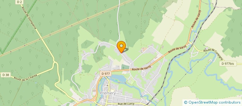 localisation de l'entreprise ROCEM  PREMERY