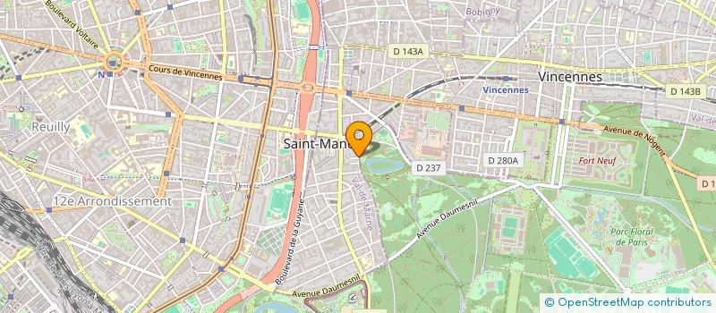 localisation de l'entreprise ROCFLAGENN à SAINT-MANDE