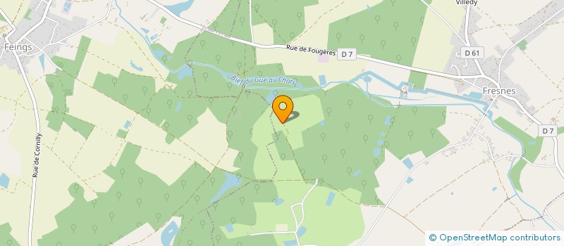 localisation de l'entreprise ROCH  LE CONTROIS-EN-SOLOGNE