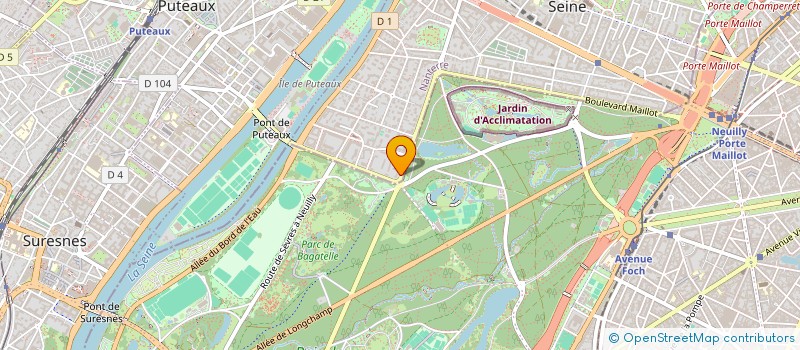localisation de l'entreprise ROCH à NEUILLY-SUR-SEINE