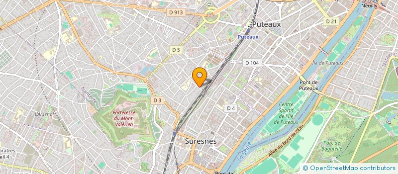 localisation de l'entreprise ROCH&CO. à SURESNES