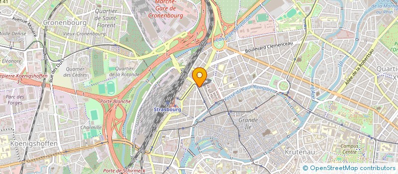 localisation de l'entreprise ROCH CONDUITE à STRASBOURG
