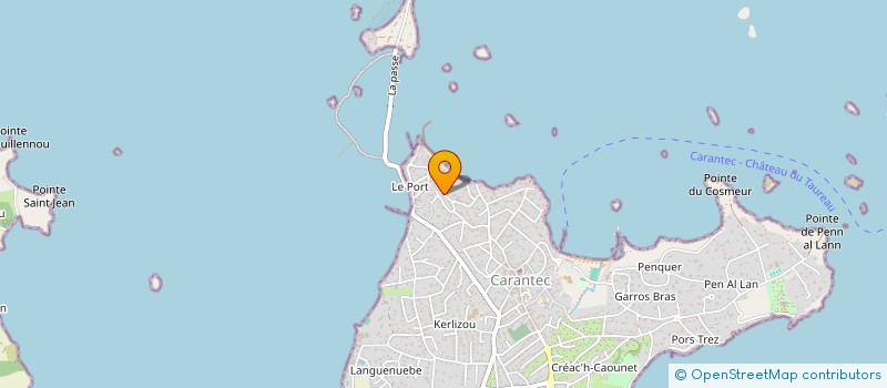 localisation de l'entreprise ROCH WOOD  CARANTEC