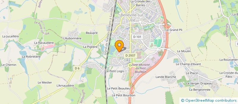 localisation de l'entreprise ROCH85'IMMO  BELLEVIGNY