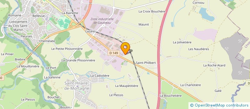 localisation de l'entreprise ROCHA à MORTAGNE-SUR-SEVRE