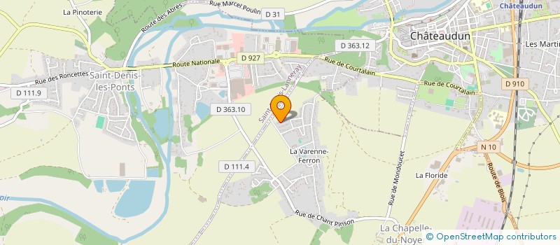 localisation de l'entreprise ROCHA à LA CHAPELLE-DU-NOYER