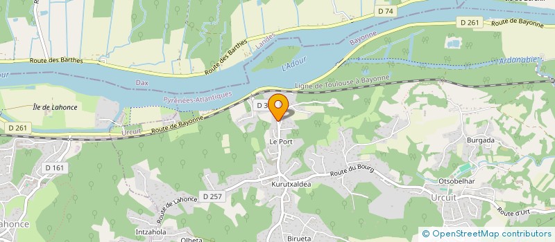 localisation de l'entreprise ROCHA CONSTRUCTION  URCUIT