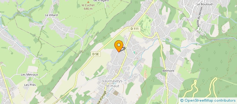 localisation de l'entreprise ROCHA IMMO  VAULNAVEYS-LE-HAUT