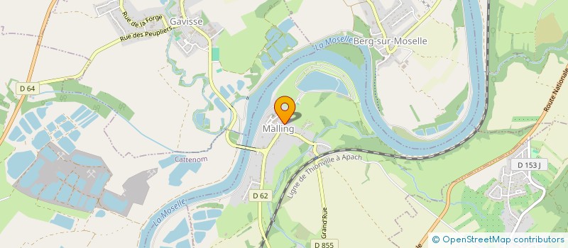 localisation de l'entreprise ROCHAHO  MALLING