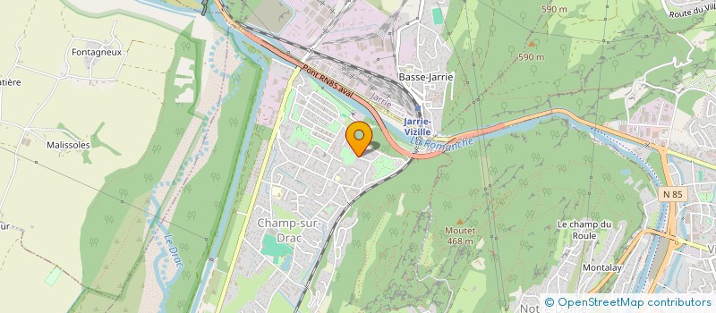 localisation de l'entreprise ROCHAIX MATHIEU PLOMBERIE  DETRIER