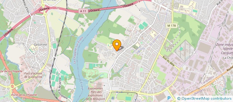 localisation de l'entreprise ROCHALL SKIPAILH  NANTES
