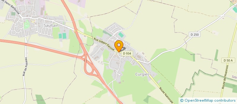 localisation de l'entreprise ROCHAMBEAU  CURGIES