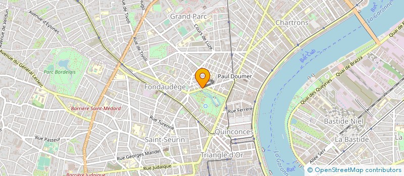 localisation de l'entreprise ROCHAMBEAU INVESTISSEMENT  BORDEAUX