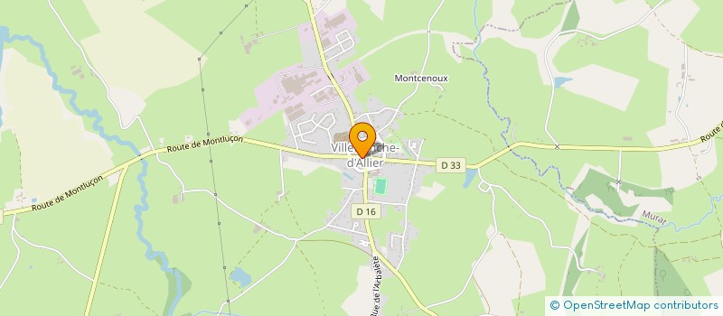 localisation de l'entreprise ROCHANET à VILLEFRANCHE-D'ALLIER