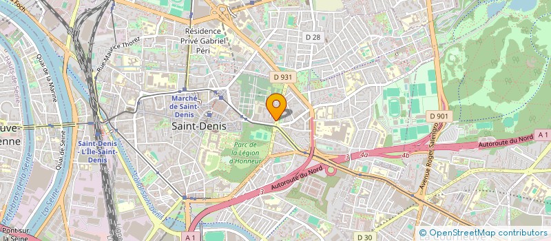 localisation de l'entreprise ROCHAR à SAINT-DENIS