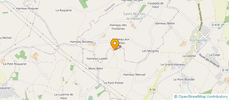 localisation de l'entreprise ROCHARA  ROCHEVILLE