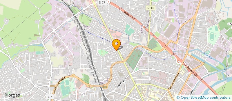 localisation de l'entreprise ROCHARM à RIORGES