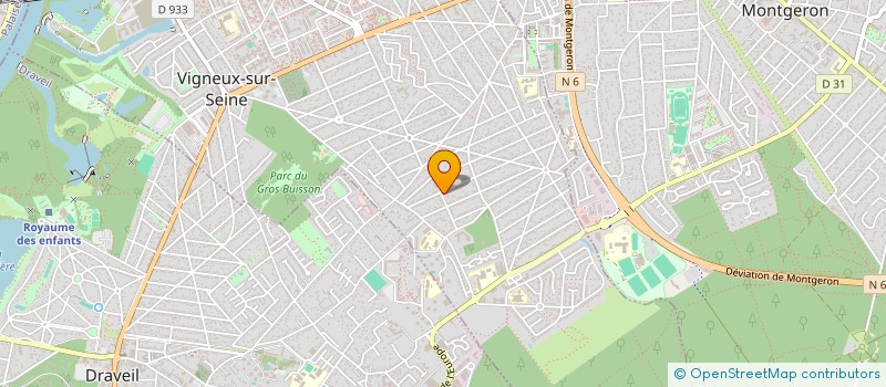 localisation de l'entreprise ROCHAS SCI à VIGNEUX-SUR-SEINE