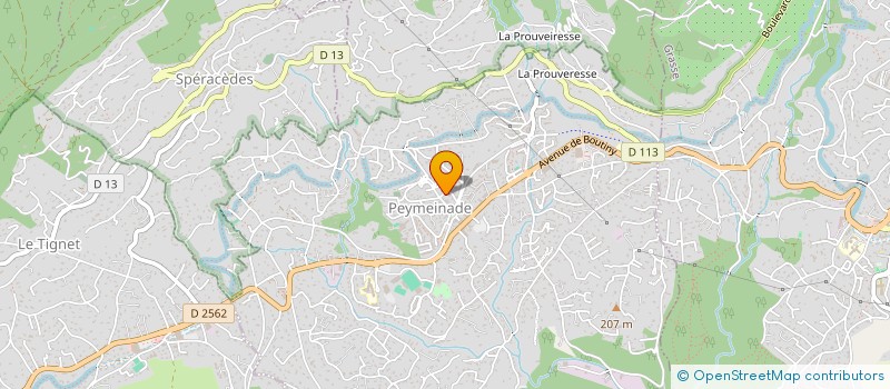 localisation de l'entreprise ROCHASOCA  PEYMEINADE