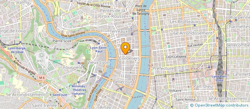 localisation de l'entreprise ROCHAT IMMOBILIER  LYON