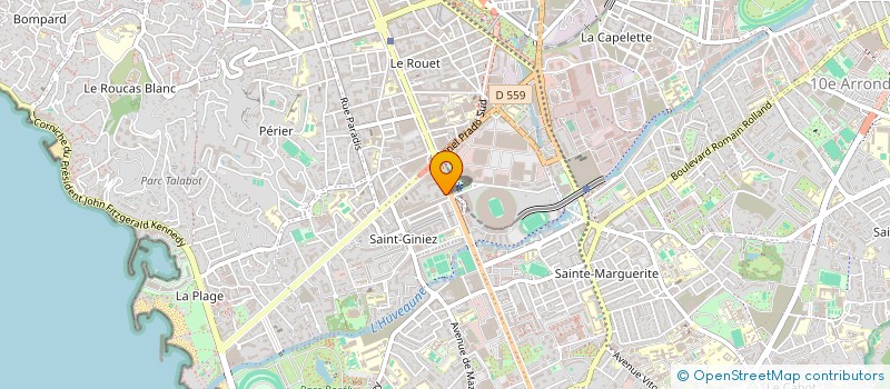 localisation de l'entreprise ROCHE à MARSEILLE