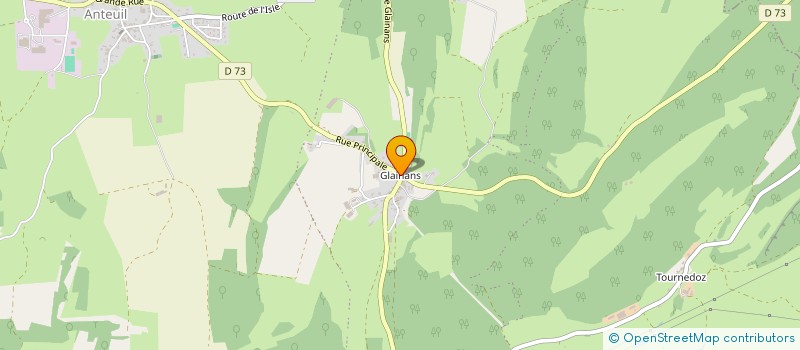 localisation de l'entreprise ROCHE'ACTIONS  ROCHE-LES-CLERVAL