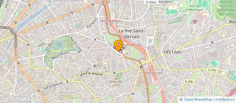 localisation de l'entreprise ROCHE BAT  PARIS