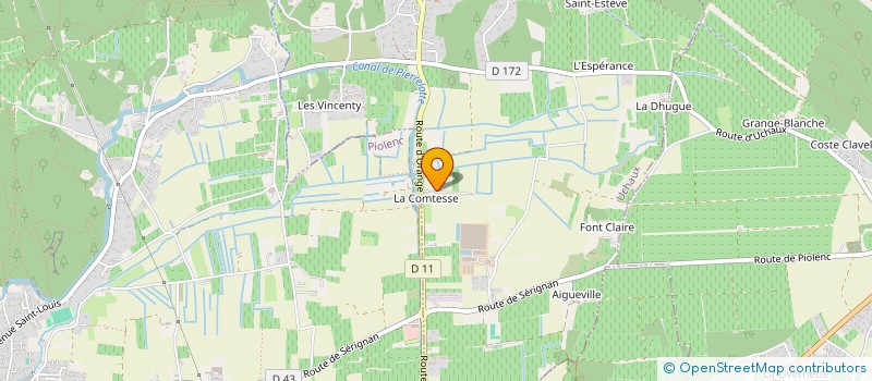 localisation de l'entreprise ROCHE DANIEL  UCHAUX