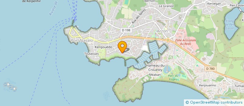 localisation de l'entreprise ROCHE IEH  ARZON